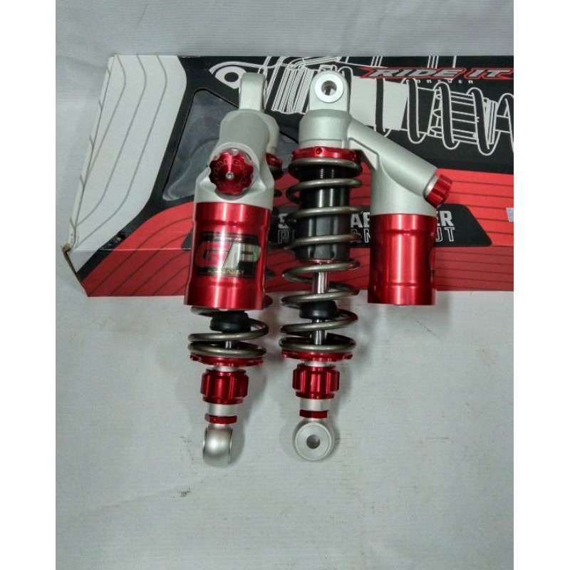 SHOCK SHOK TABUNG RIDE IT GP 277 CLIK REBOUND JUPITER Z VEGA FIZR YAMAH FORCE GP 277 280MM