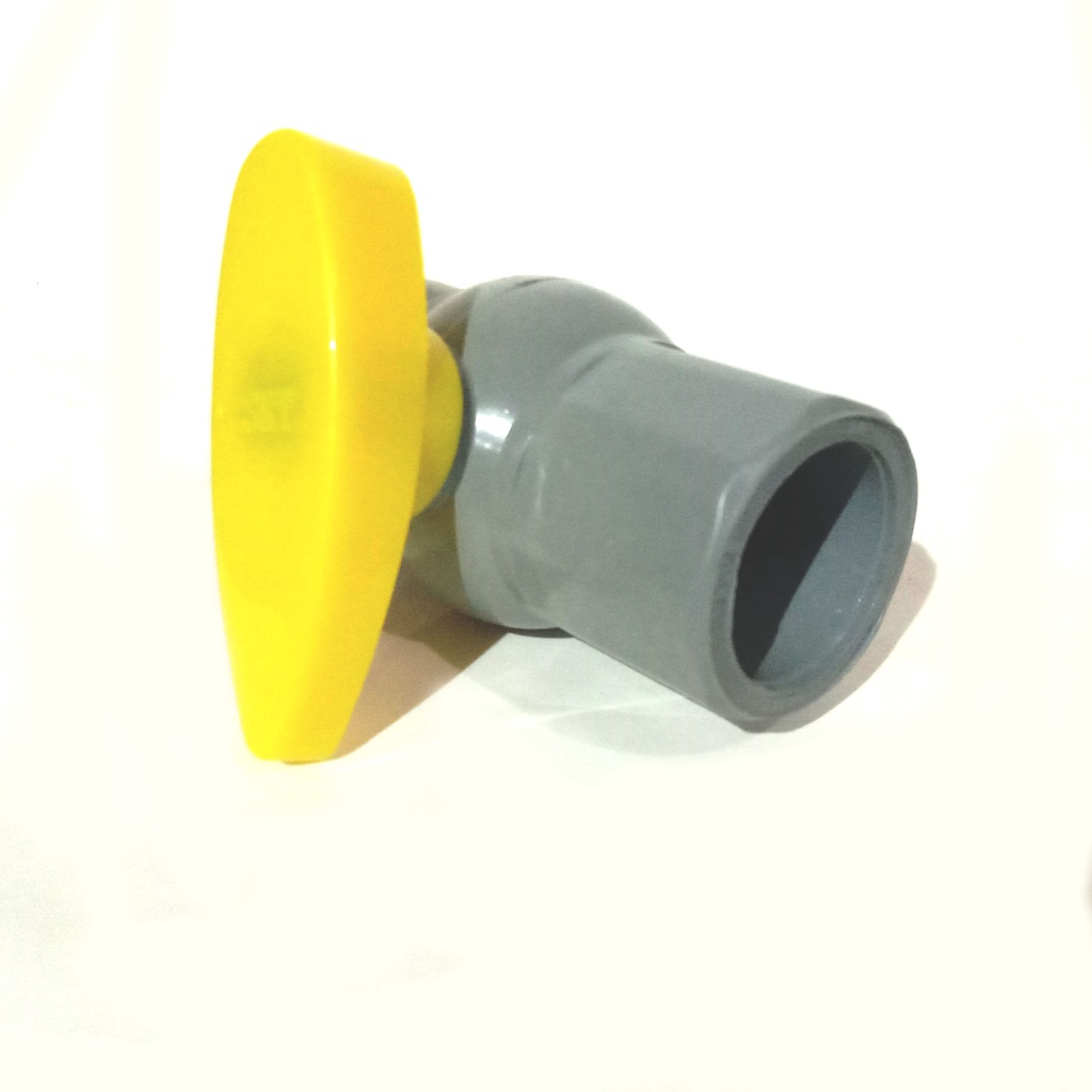 Stop Kran Pvc 0.5 Inch Ballvalve Pvc 0.5 Inch 1/2