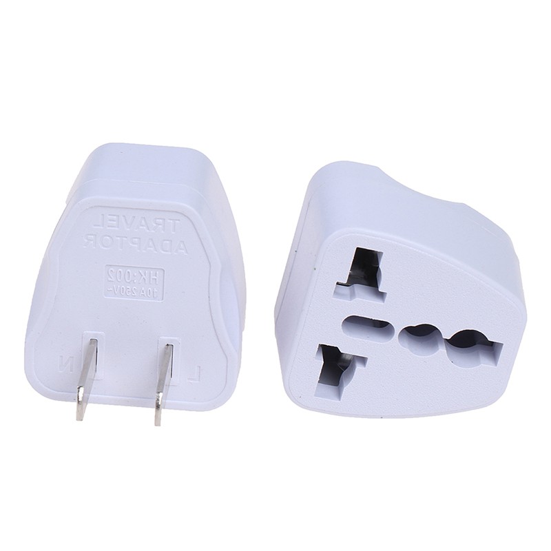 RSID Span-new Universal EU UK AU to US USA AC Travel Power Plug Adapter Outlet Converter Jelly