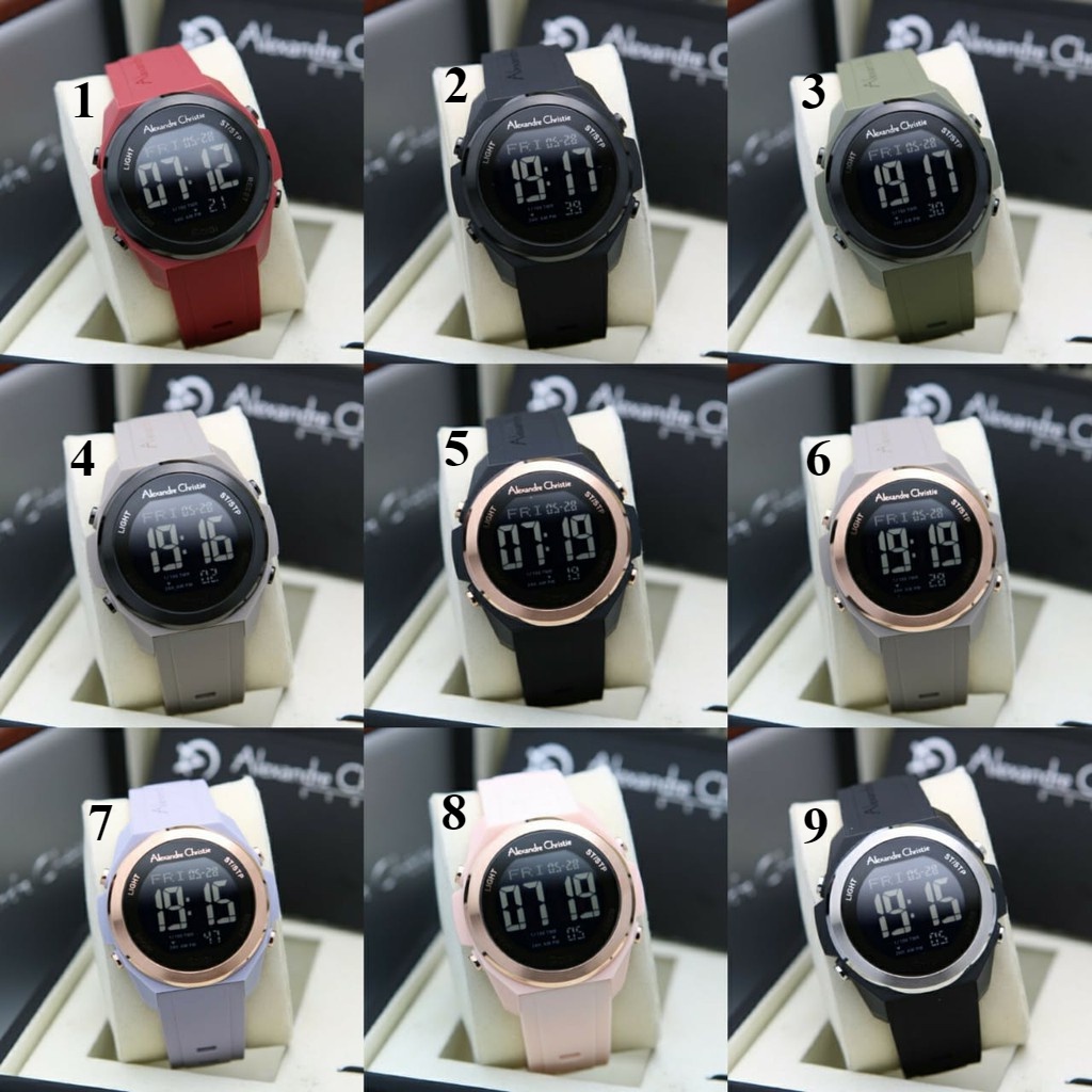 Alexandre Christie Unisex Pria Wanita AC9342 AC 9342 9342 Original