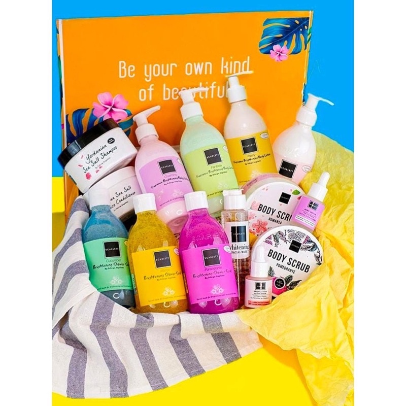 SCARLETT TERMURAH / Scarlett Whitening 1 Paket = 4 Item