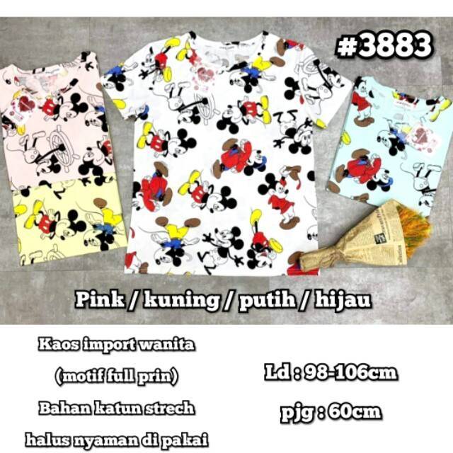 KAOS BANGKOK JUMBO MIKI/MICKEY MOUSE