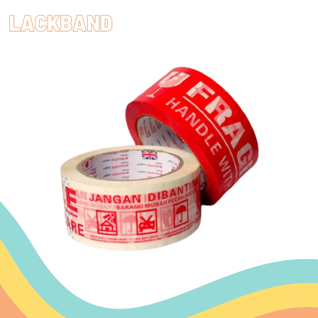 

LACKBAND FRAGILE (1 PCS)