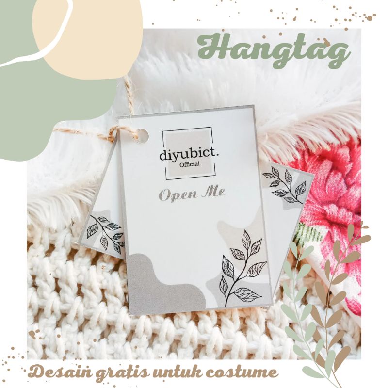 

Hangtag | hangtag produk | hangtag wedding | hang tag label | murah