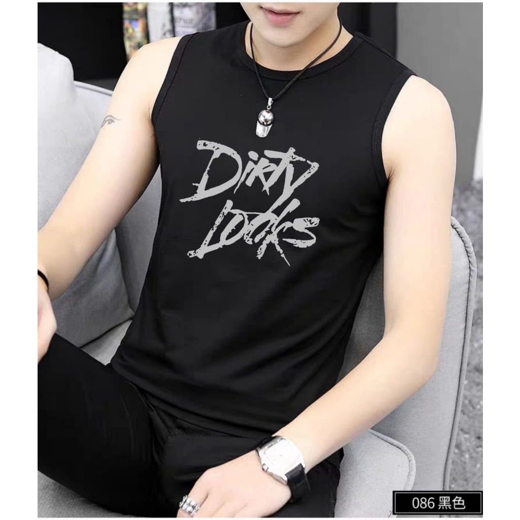 BISA COD //SINGLET DIRTY LOOKS //singlet terbaru // kaos dalam//mukzhop