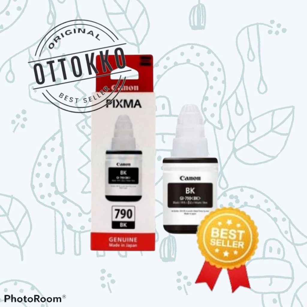 Tinta Canon Fixma GL-790 Black For G1010/G2010/G3010/G4010/Bk Original - Hitam