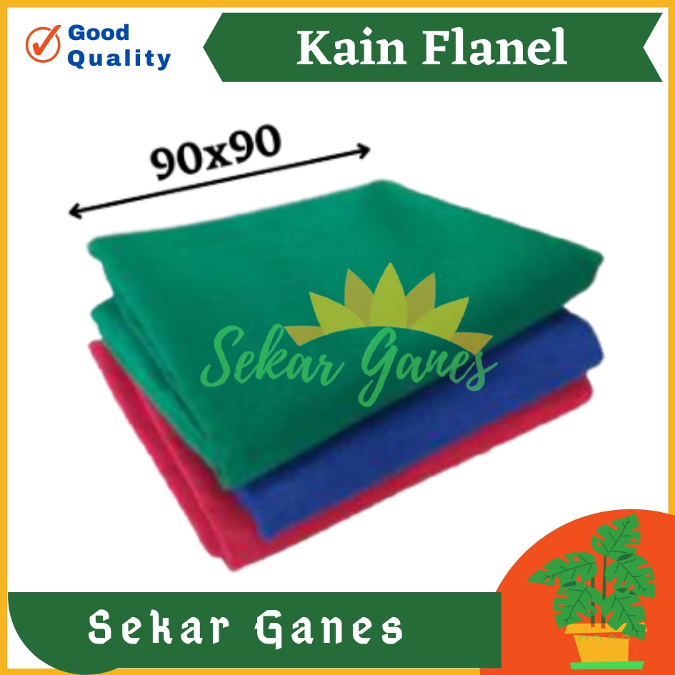 Kain Flanel Hidroponik 90x90 Cm - Media Hidroponik  Flanel Lembaran - Untuk Sumbu Hidroponik