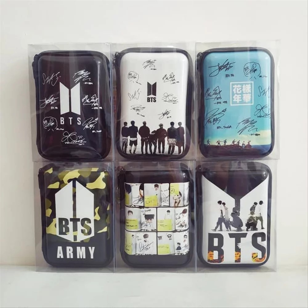 

Kotak Pensil - Pencil Case Model Smiggle - KPOP BTS