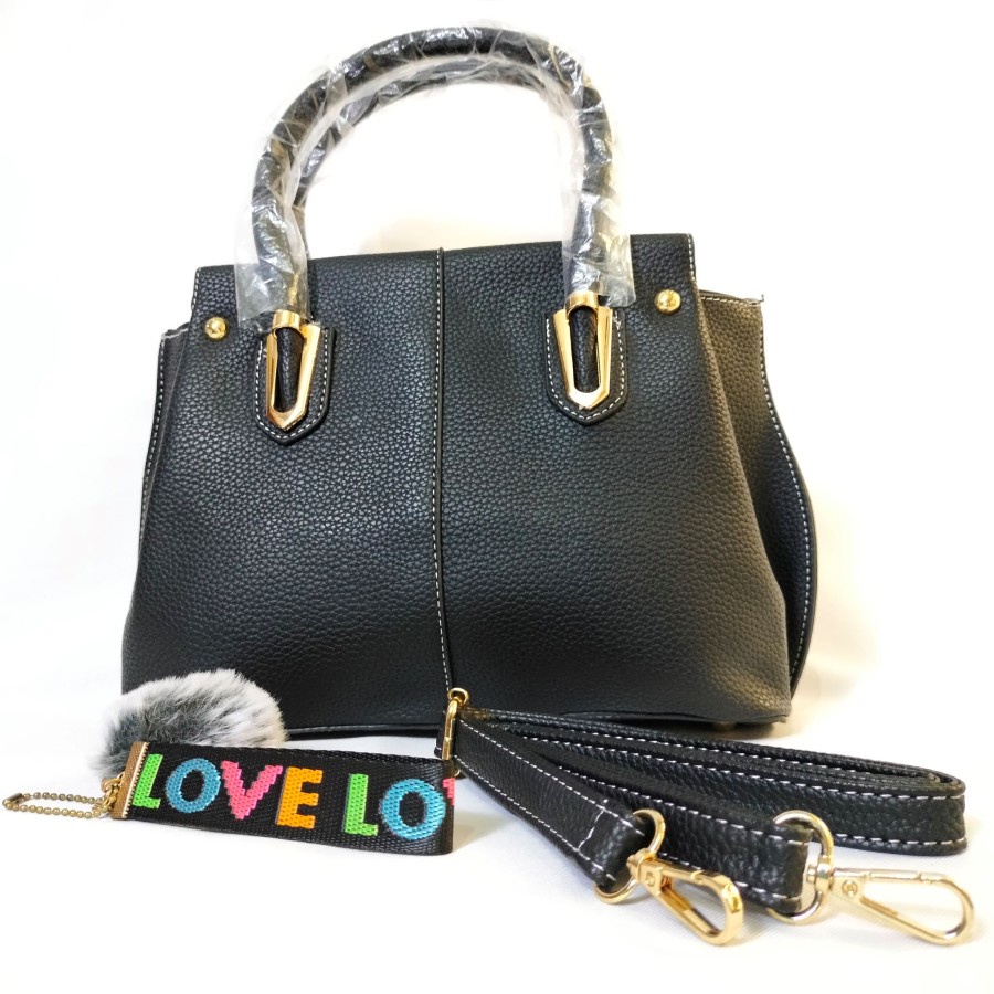 Tas 2 Sisi Bisa Selempang Wanita Import 728 Bonus Gantungan