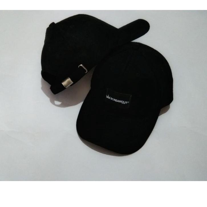NEW ARRIVAL  9.9 TOPI DEUS HITAM -TOPI PRIA TERLARIS -TOPI POLOCAPS DISTRO -TOPI DISTRO [KODE 806]