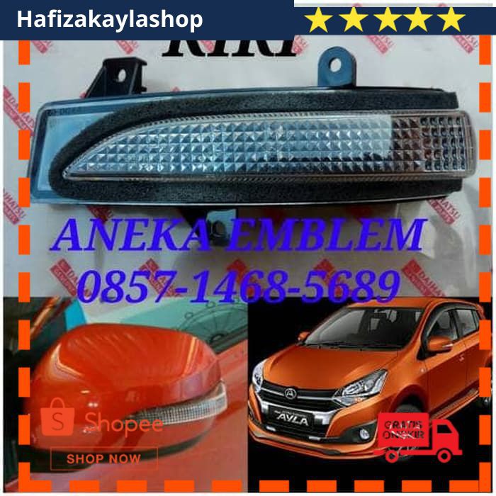 Part mobil original-lampu sein spion ayla-lampu sen spion ayla-2017 up zn 458