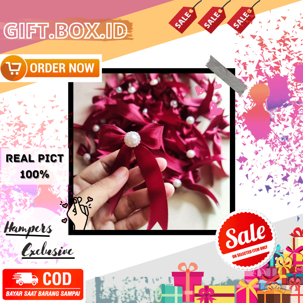 

Pita Kado Tarik Pita Souvenir Hias Parcel Pita Double Tambahan