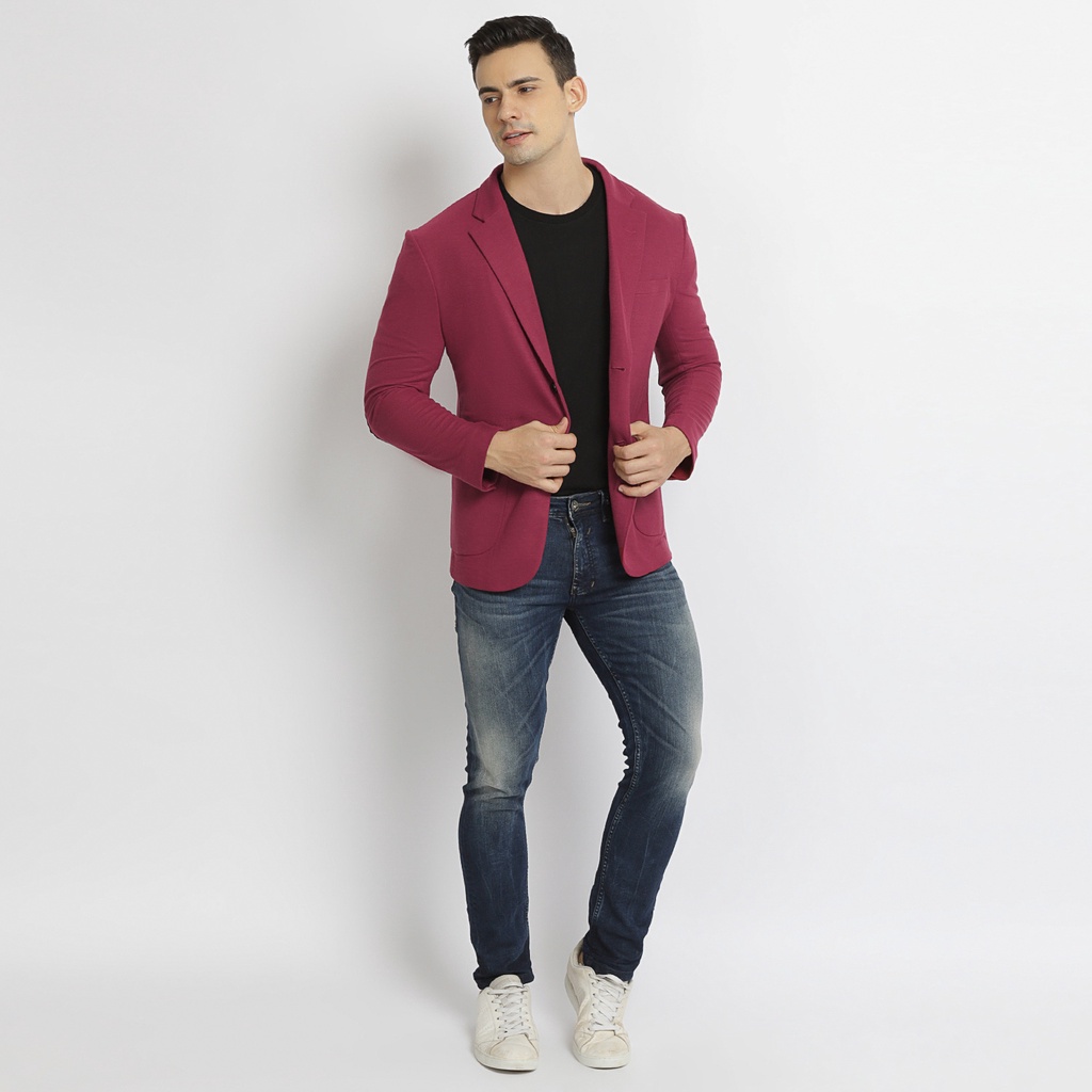 Carlos Moreno Blazer Casual Pria BSK 32005