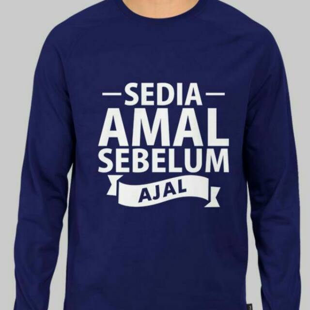 KAOS DAKWAH LENGAN PANJANG.