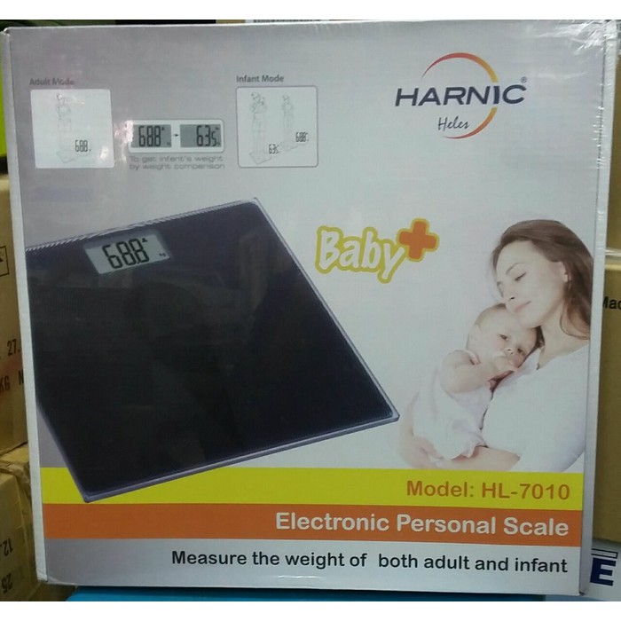 TIMBANGAN BADAN DIGITAL HELES hl-7010 tempered glass