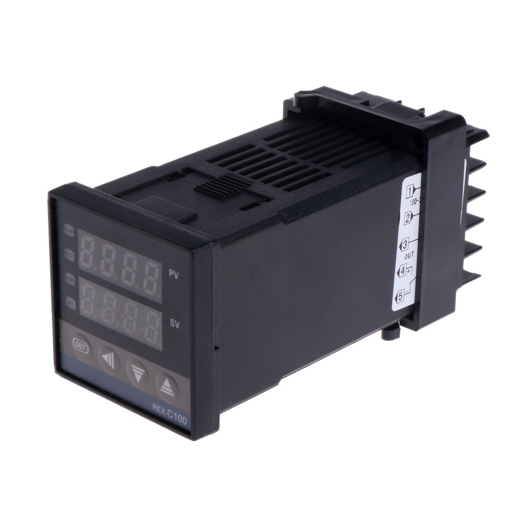 Controller Temperatur PID Digital REX-C100 0 to 400  C K Type Input SSR Output