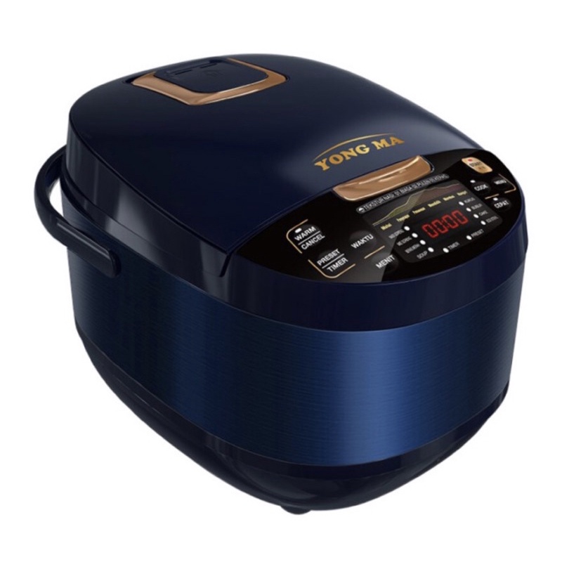 NEW Yong Ma SMC 7047N Magic Com Digital 2 Liter 11 Fungsi Navy Blue