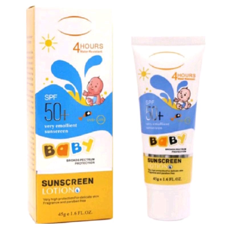 Sunscreen wajah anak dan dewasa sunblock