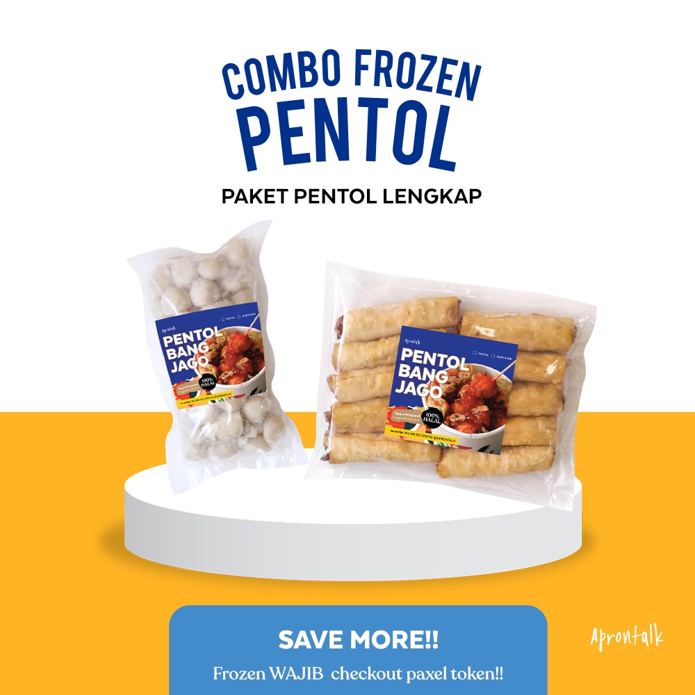 

Aprontalk - Bundling - Frozen Pentol COMBO - HALAL