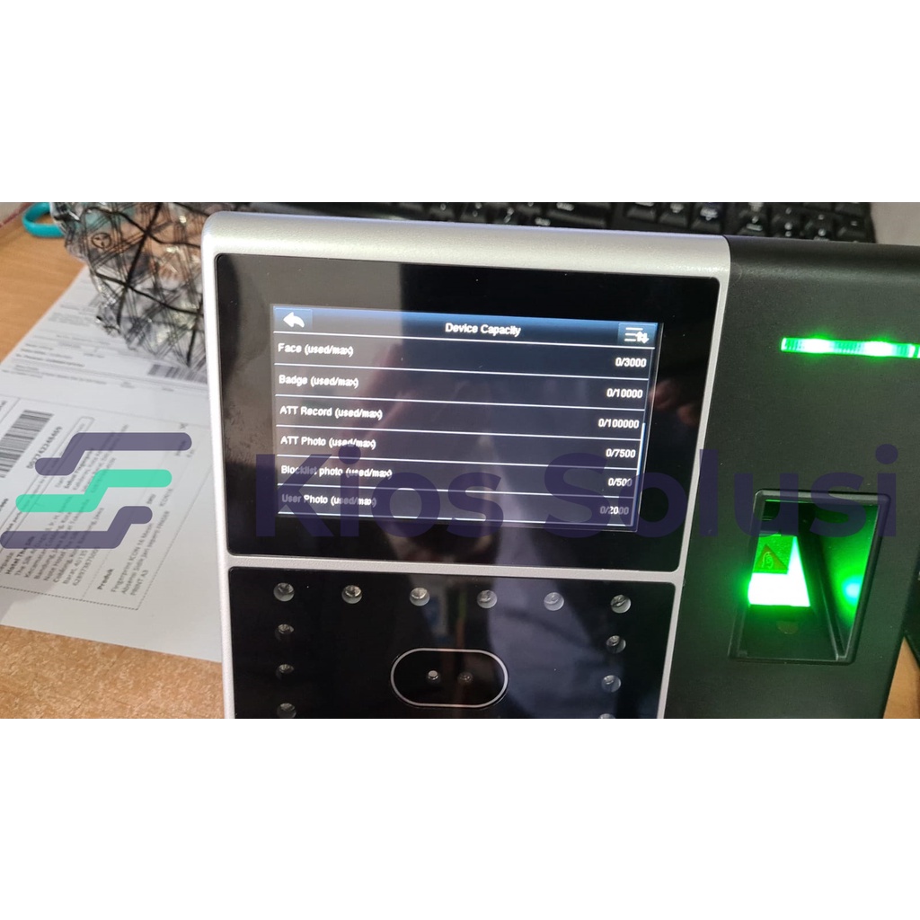 Mesin Absensi dan Akses Kontrol Sidik Jari | Mesin Absen Wajah | Magic Fiface | Fingerprint | Include Battery