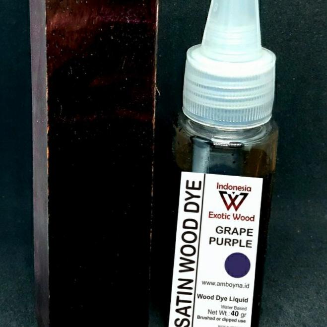 

cusss order] satin wood dye pewarna kayu water based 40gram