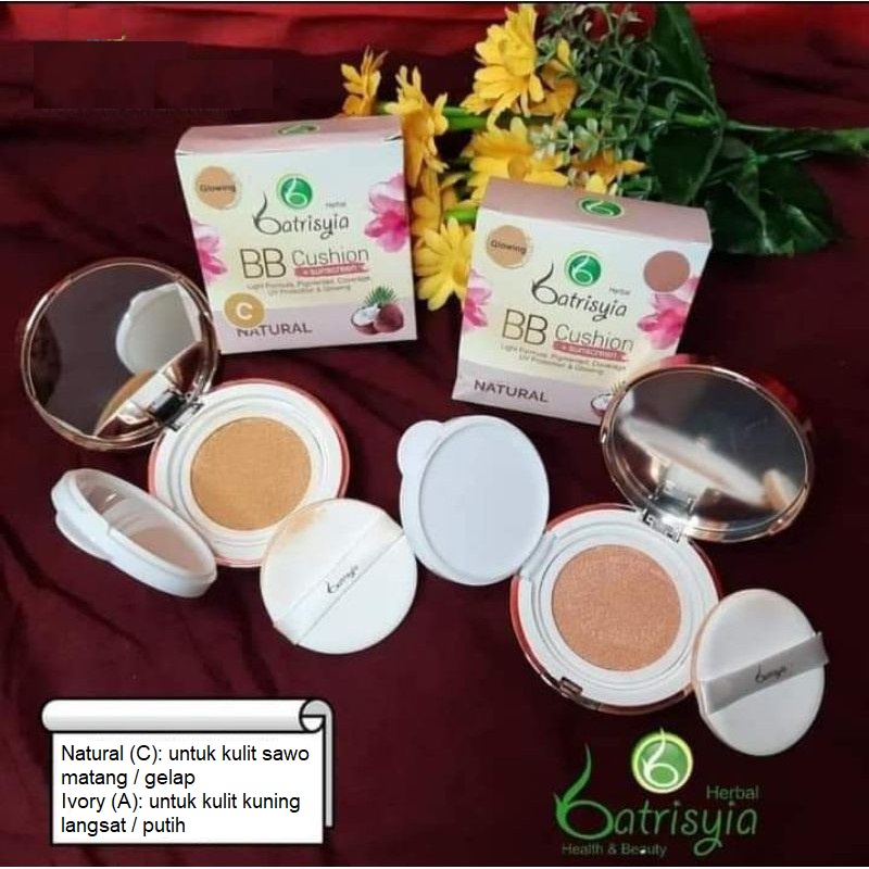 Batrisyia BB Cushion plus Sunscreen NATURAL