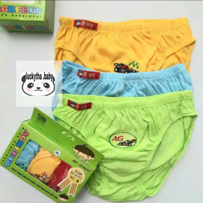 AGREE KIDS celana dalam anak bordir agree 017 /celana anak / CD agree ak 017