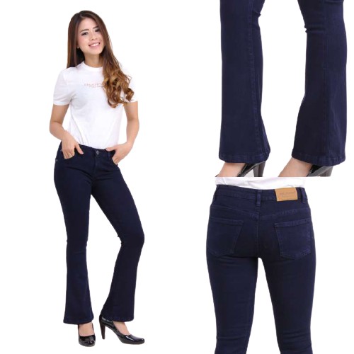 Celana Cutbray Jeans Highwaist Cutbray Street Pinggang Tinggi