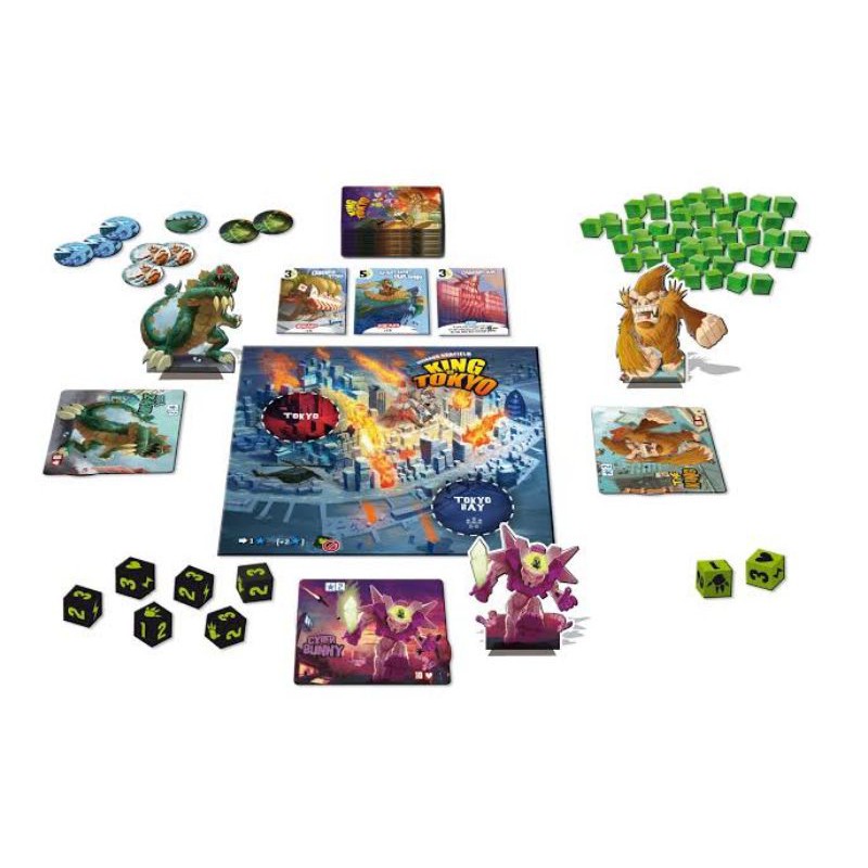 King of Tokyo 2nd Edition - Original Board Game