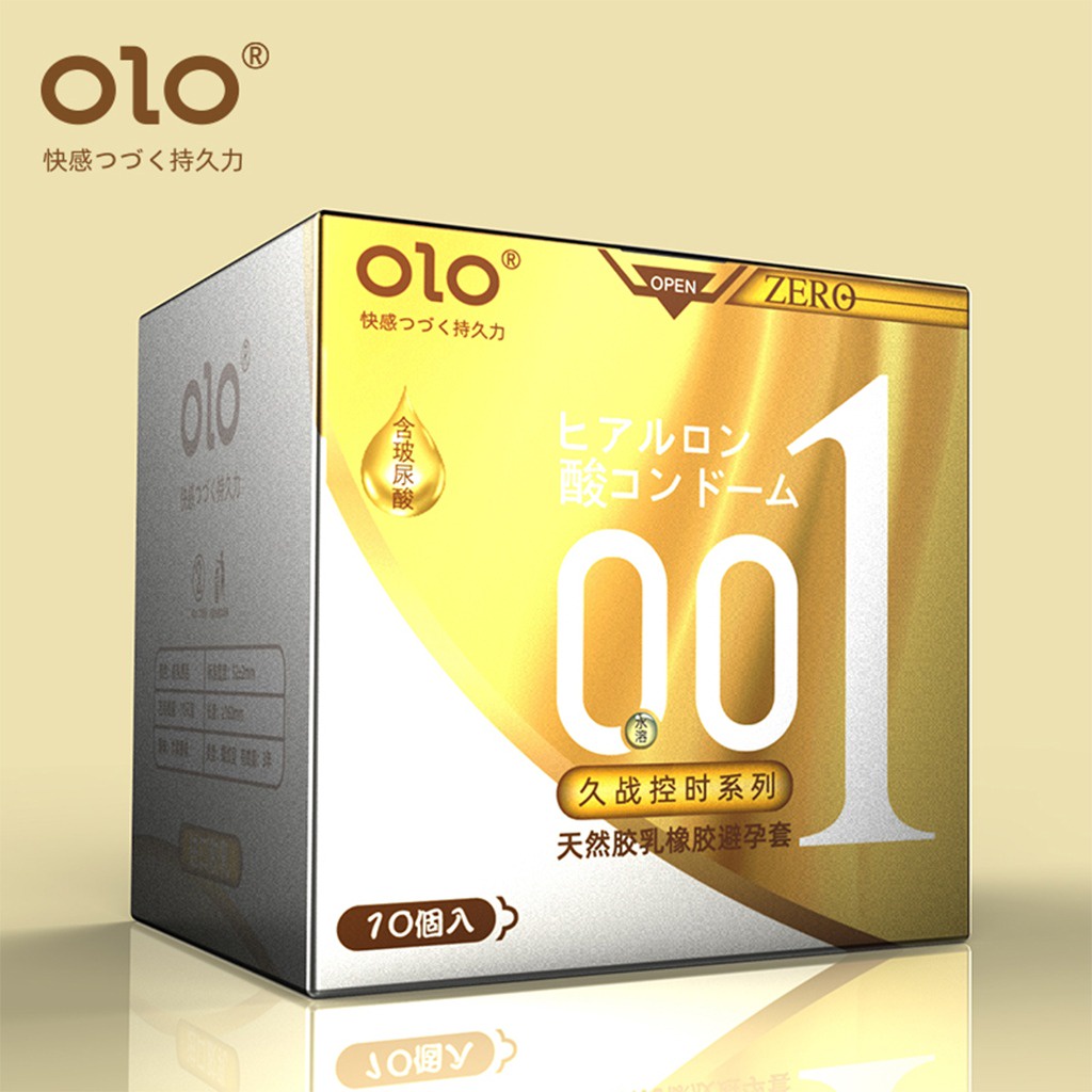 KONDOM OIO OLO 001 CONDOM SUPER THIN &amp; SOFT WITH DOTTED AND RIBBED