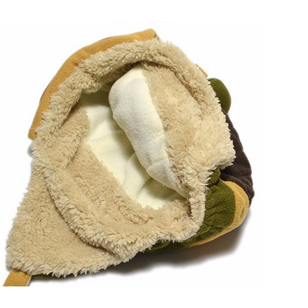 bgt-tp-81 topi kupluk anak balita laki-laki dan perempuan topi pilot bayi bahan lembut pilot hat-4