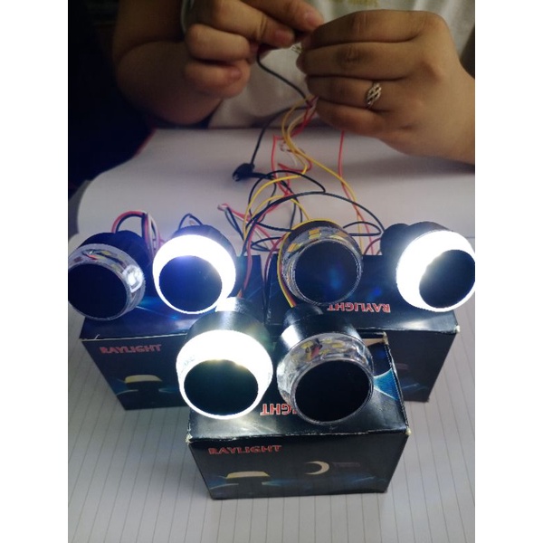 lampu jalu stang 2 warna / lampu bandul stang 2 warna
