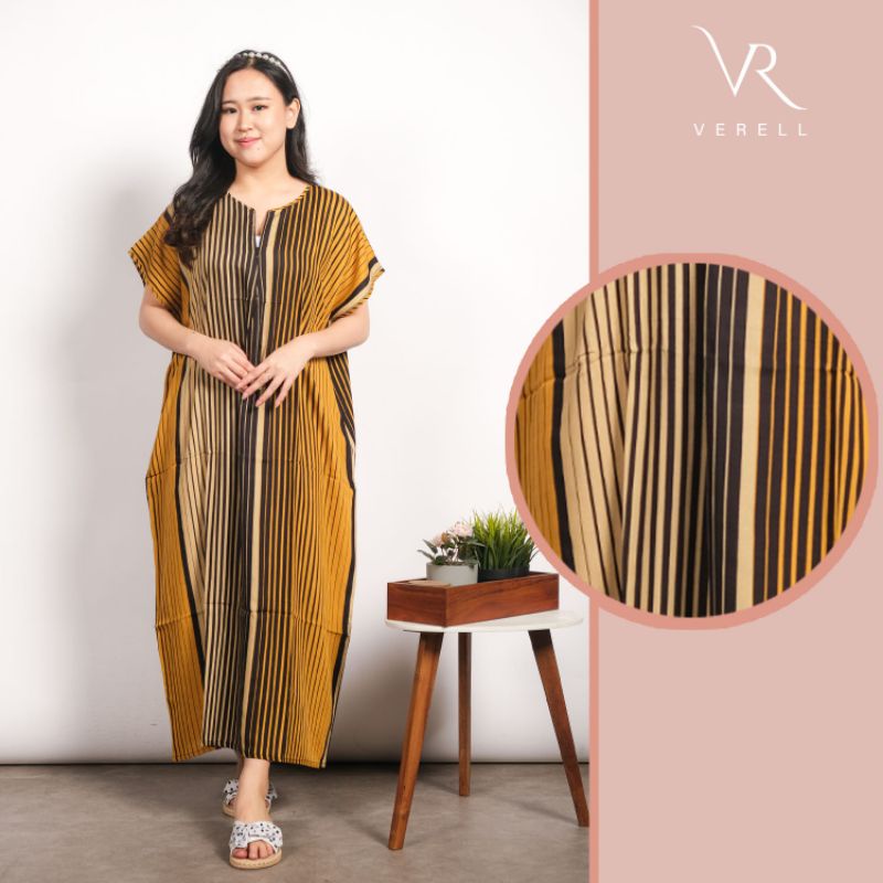 Daster busui bali habel rayon premium panjang semata kaki resleting-1