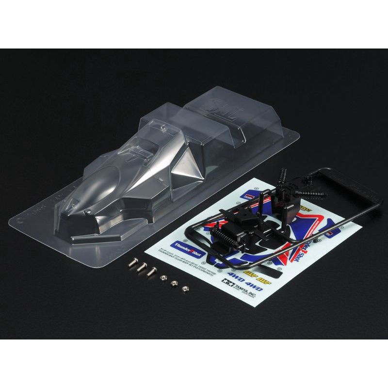 TAMIYA 15502 THUNDER SHOT CLEAR BODY SET POLYCARBONATE