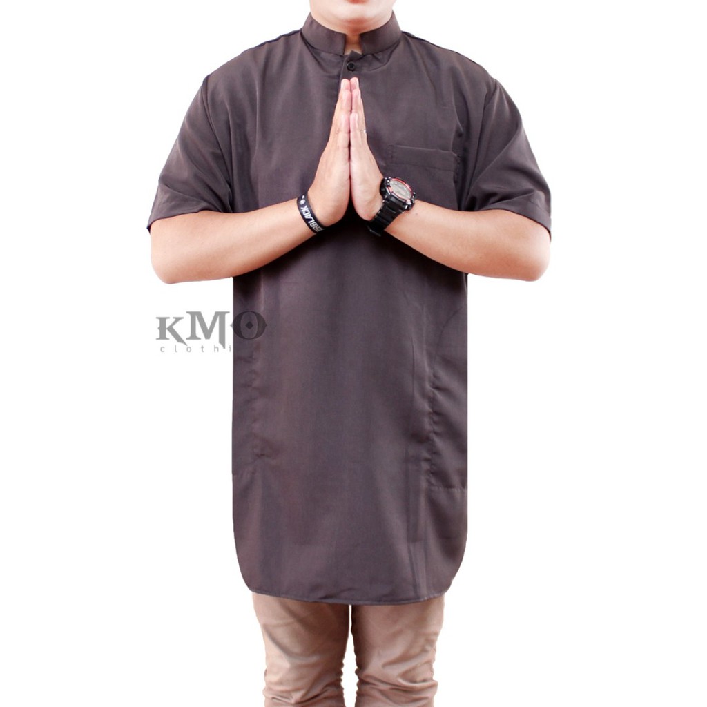 KMO Baju Koko Kurta Pria Lengan Pendek