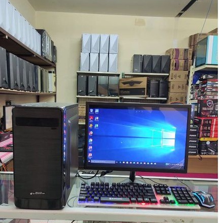 PC Gaming Editing  Core i5 Monitor 19Inch Fulset Vga 2gb Wifi Editing