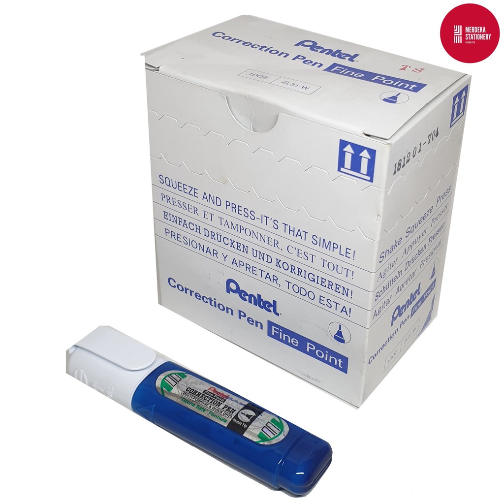 

Tip-X/Correction/Tip-Ex/Tipex Pentel ZL31W Ujung Besi/Metal Fine Tip