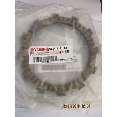 KAMPAS KOPLING PLATE FRICTION WR450 YZ450  5VY-16321-00 YAMAHA F 1PCS ORIGINAL