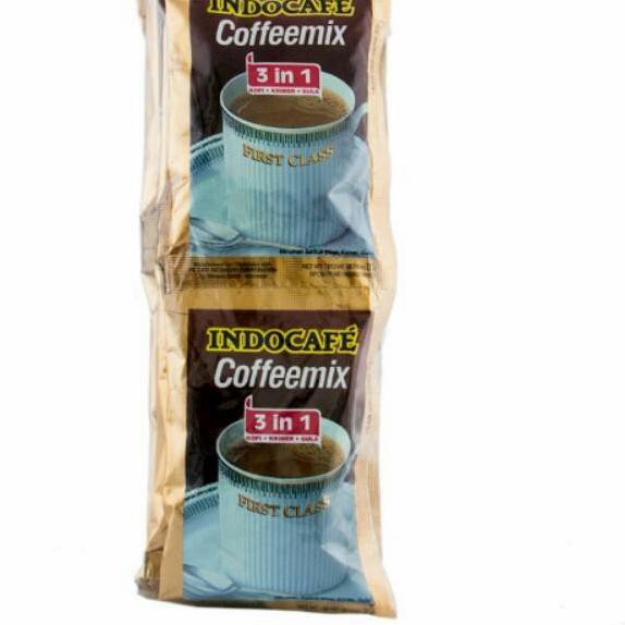 

Diskon19% Indocafe Coffemix Per Renceng Isi 10pcs