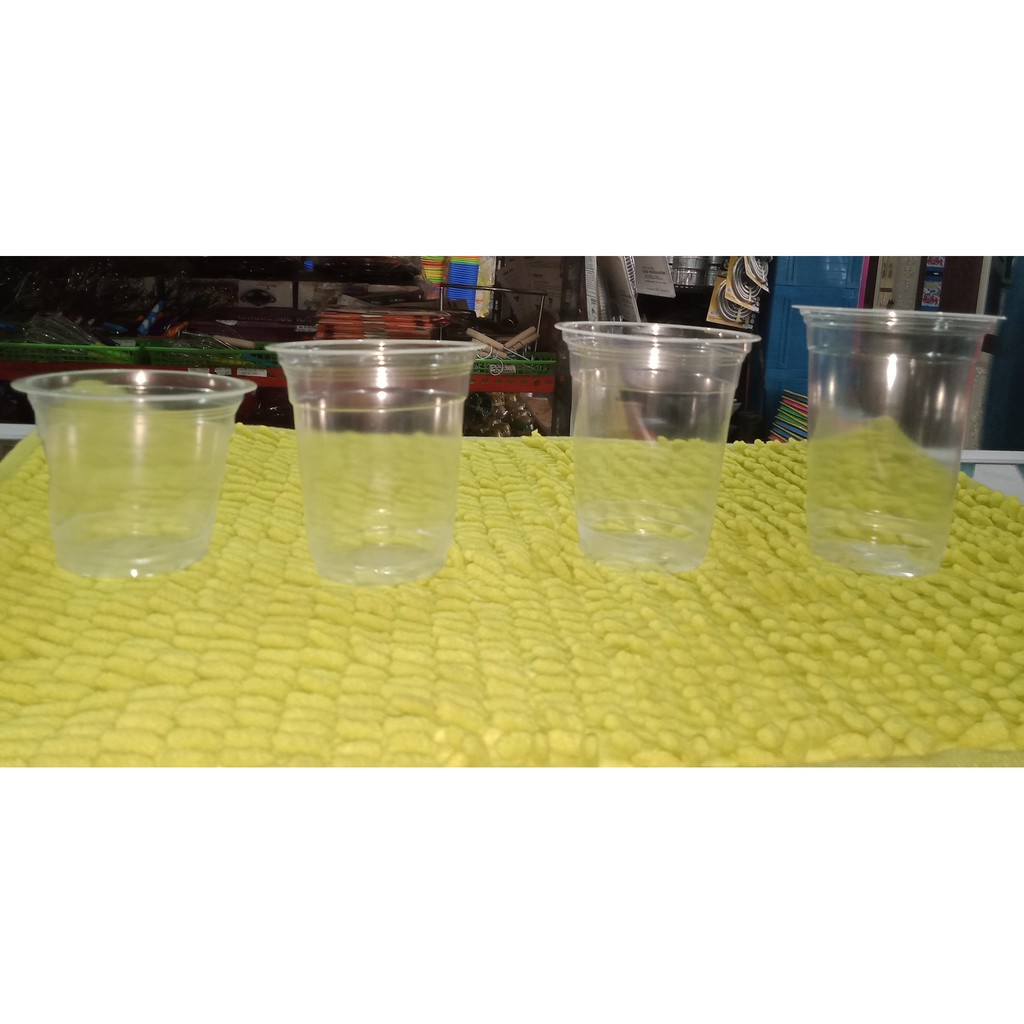 Jual Gelas Plastik Cup Gelas Pop Es Pop Ice Buble Bubbel Gelas Plastik Cup Gelas Boba 6071