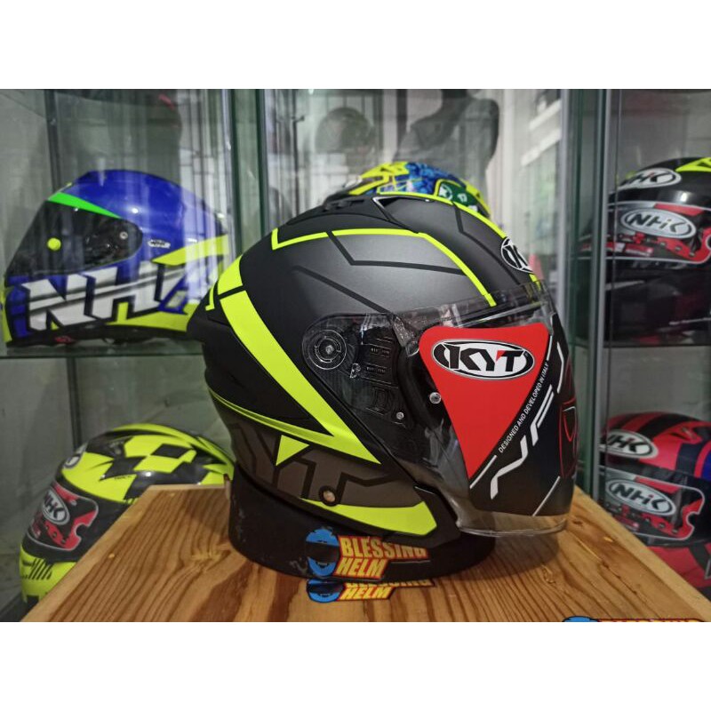 helm kyt nfj motion yelow matt