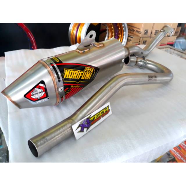 Knalpot ORIGINAL NORIFUMI MONSTER CRF150