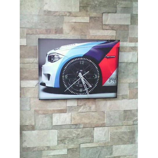 hiasan jam dinding BMW wheel