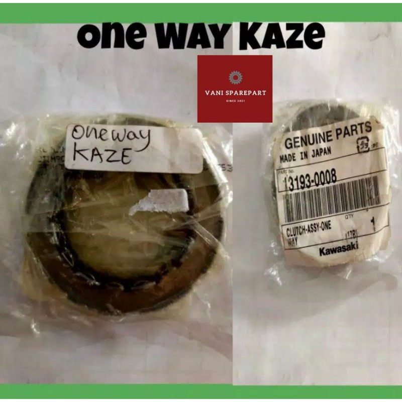 One Way Stater Clutch Kaze Zx 130 Athlete Kawasaki Original
