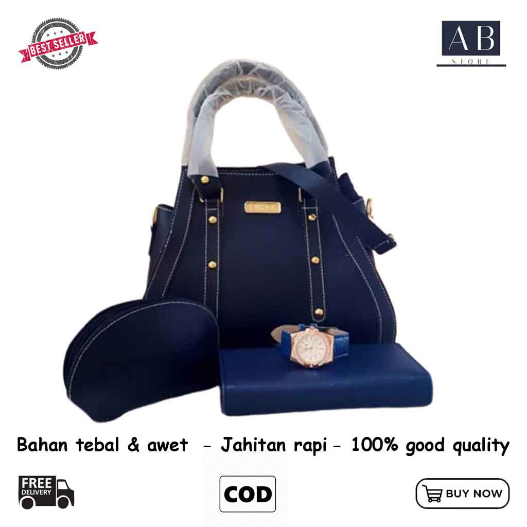 Tas Wanita Anti Air Viral Import Batam Slempang Kerja K9O3 Hp Jinjing Jumbo Rantai Premium Anti Mali