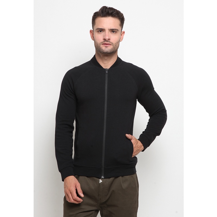 The Executive Knit Bomber Jacket