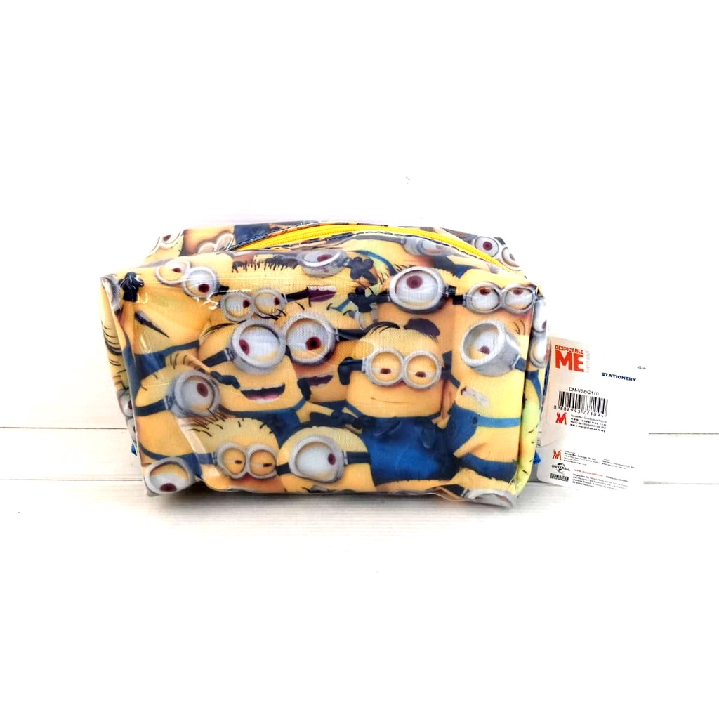 Tas Kosmetik Wanita Karakter Original Universal Minions DM-VSBG110 Cosmetic Bag