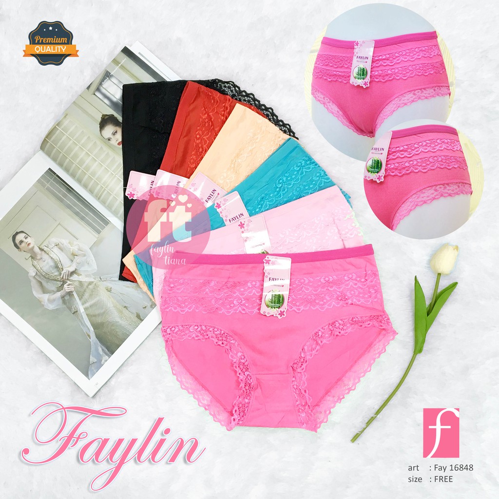 FAYLIN | Celana Dalam Renda Brukat / CD SEXY / art FAY 16848