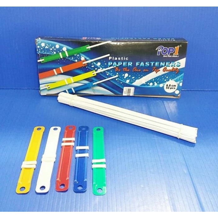 

PAPER FASTENER POP 1 WARNA ISI 50/ ACCO/AKO
