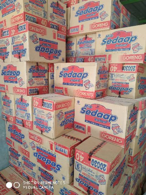 Mie Sedap Goreng 1 Kardus Isi 40 Pcs Shopee Indonesia